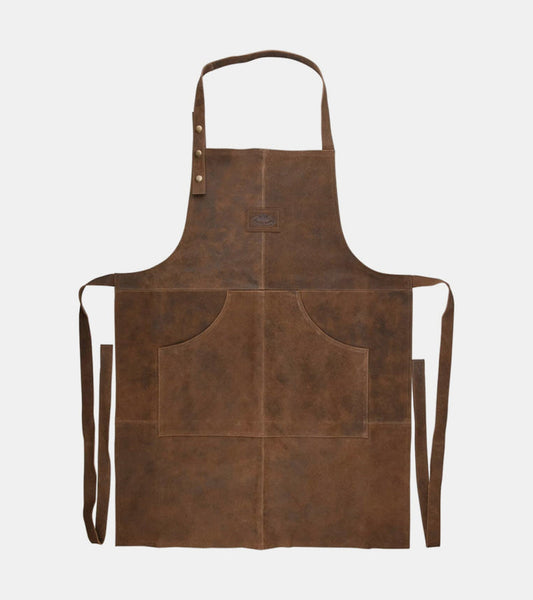 BBQ schürze leder