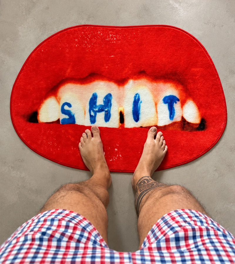 Badematte Shit Design - Seletti x TOILETPAPER