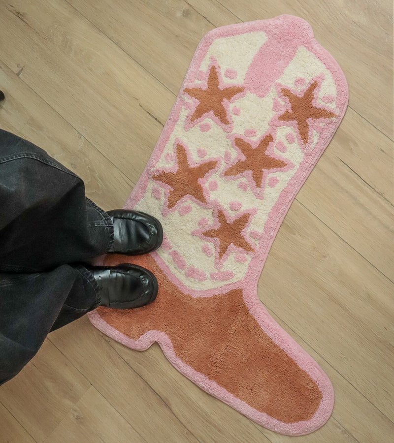 Teppich cowboystiefel