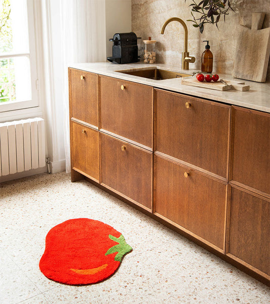 Teppich tomate