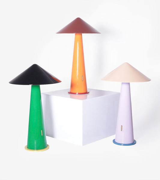 Tipsy, die tragbare Lampe