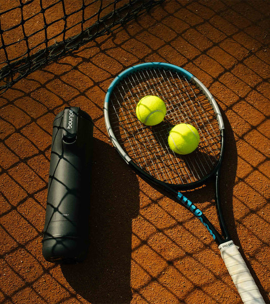 Tube bounce ballhalter