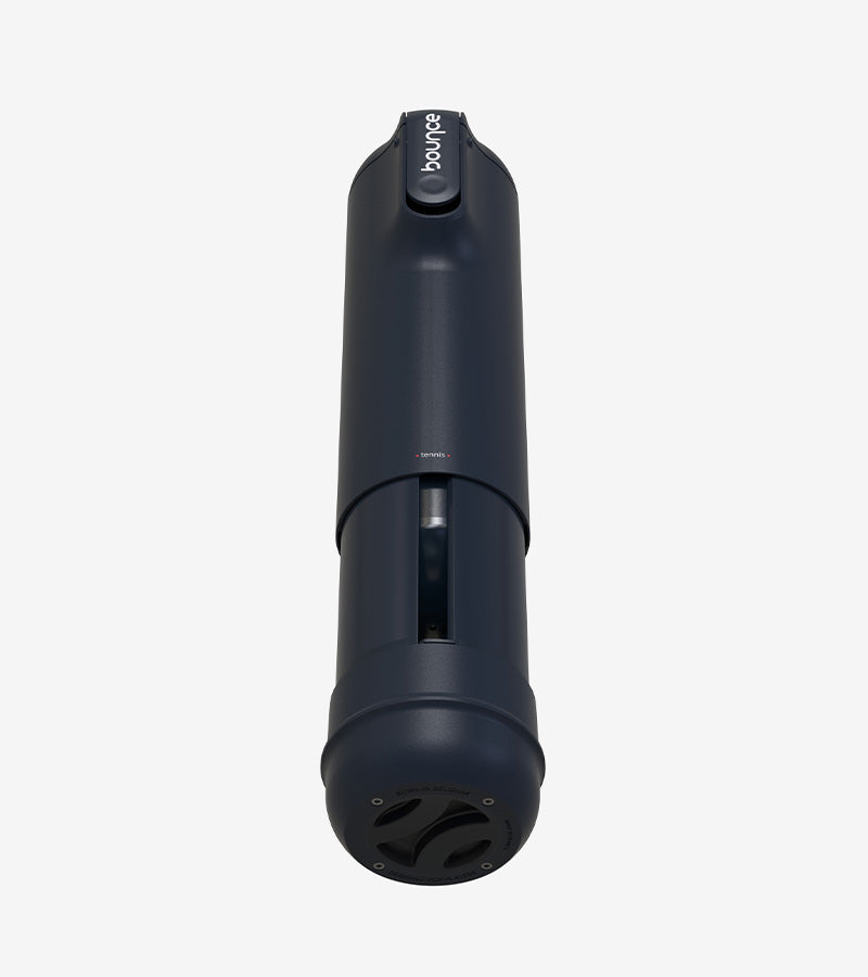 Tube bounce ballhalter