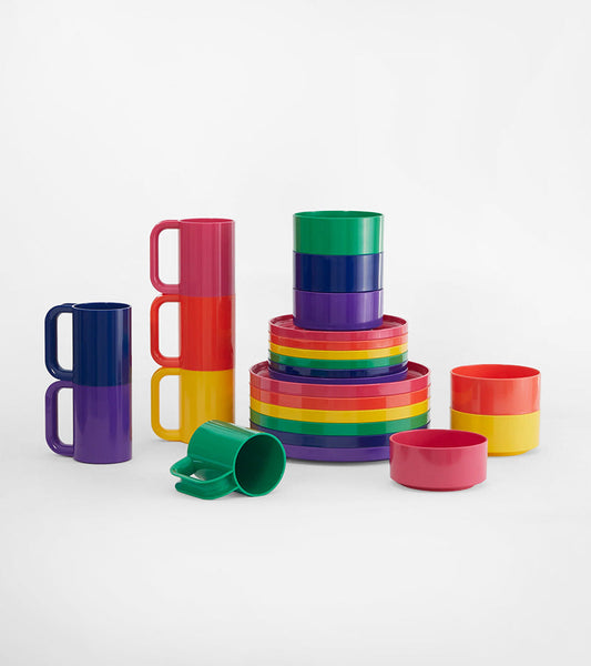 Max Rainbow 6er-Mug-Set - Heller