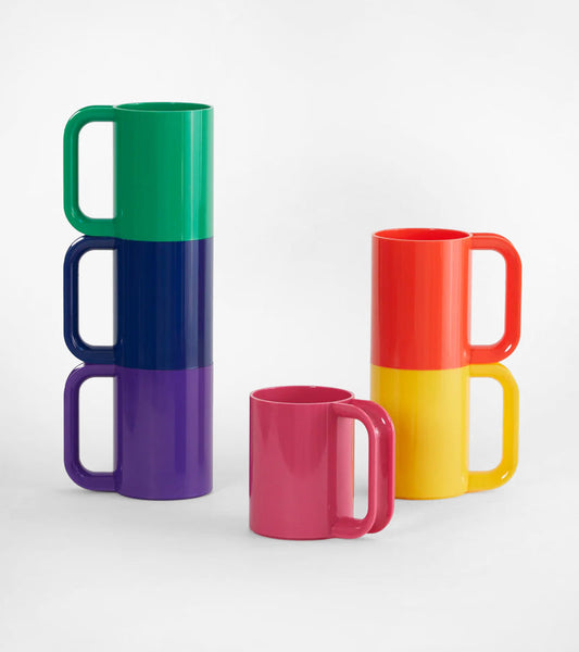 Max Rainbow 6er-Mug-Set - Heller