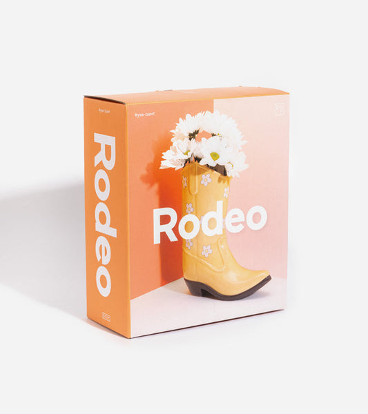 Vase cowboystiefel