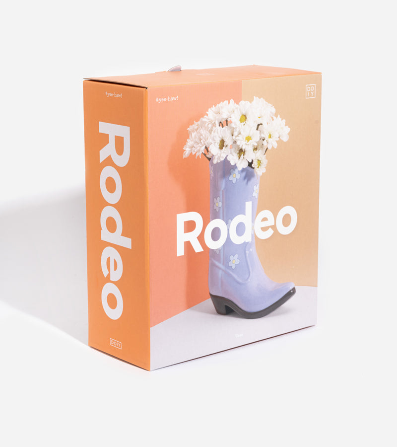 Vase cowboystiefel