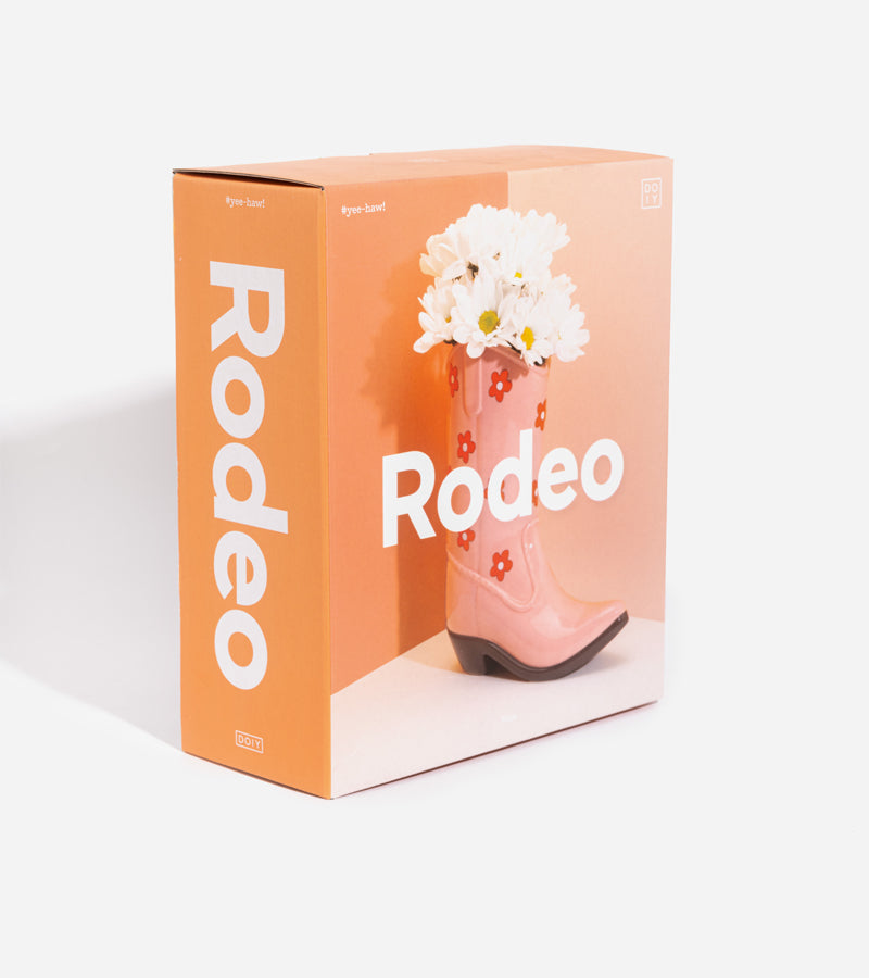 Vase cowboystiefel
