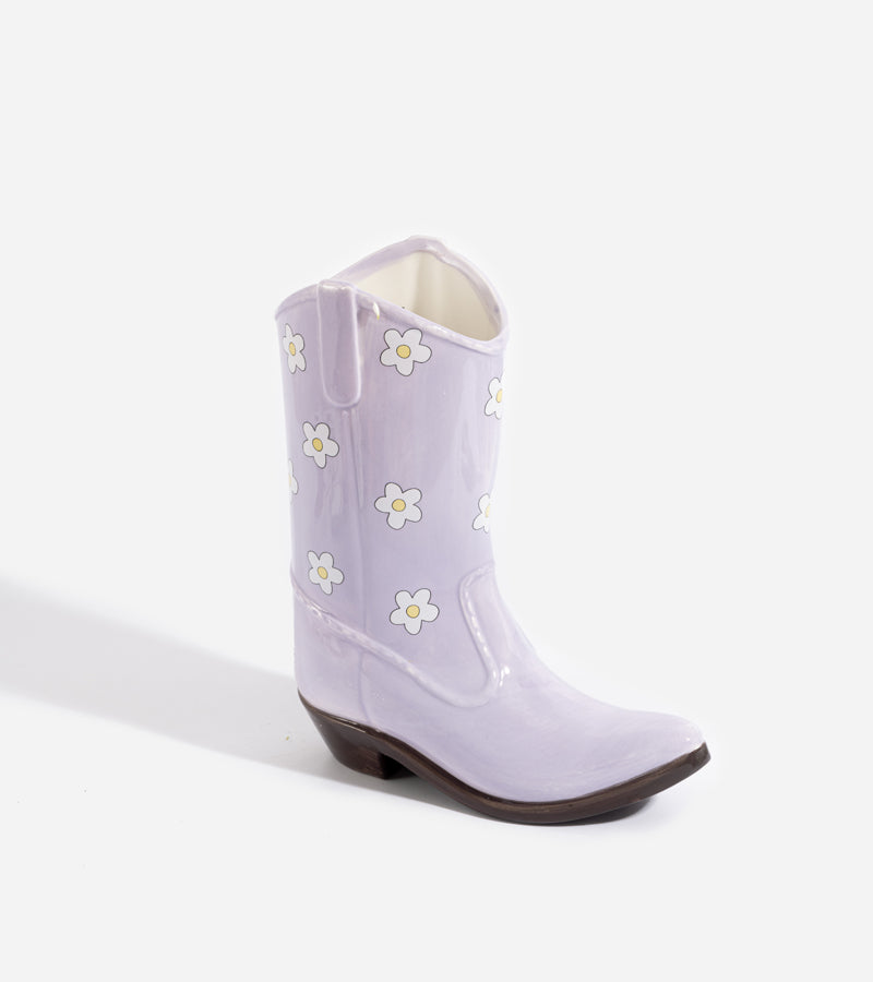 Vase cowboystiefel