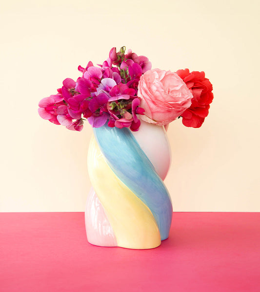 Vase marshmallow candy