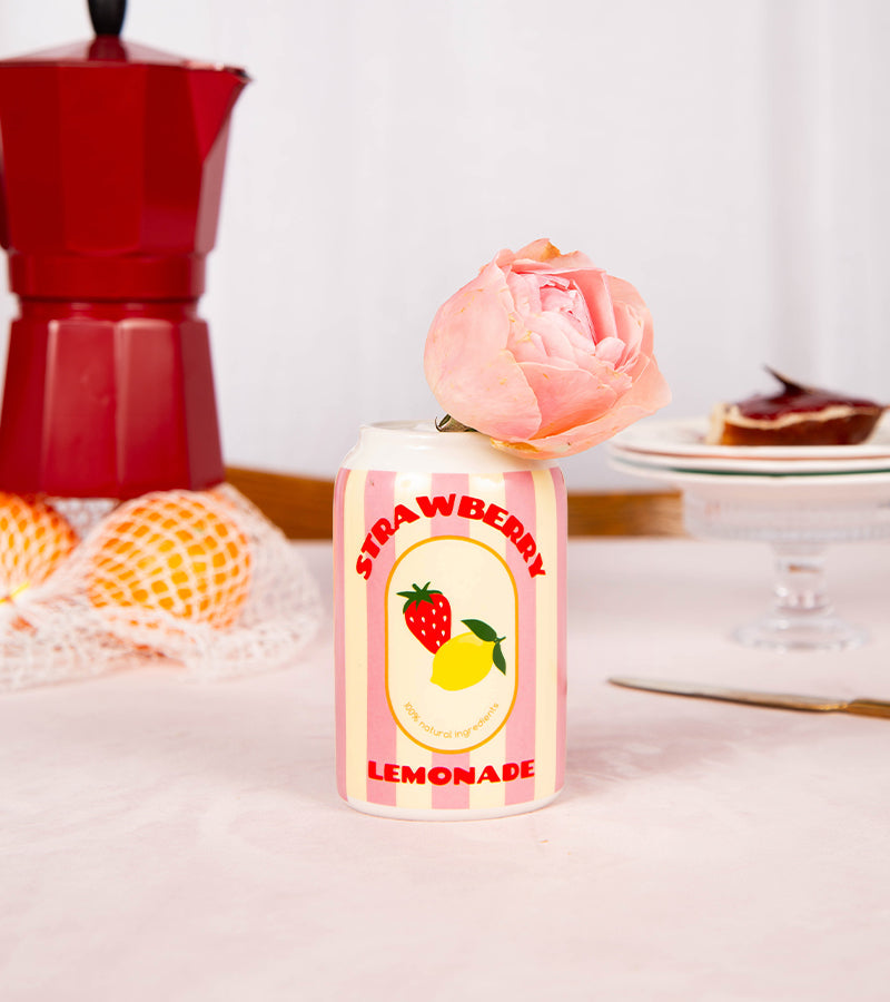 Vase dose strawberry lemonade
