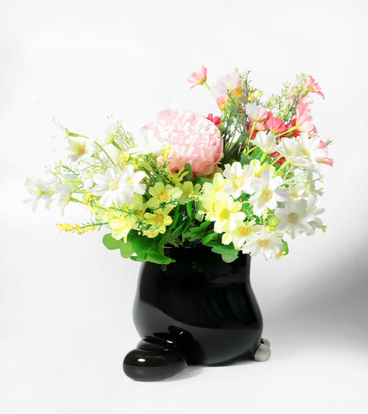 Vase katze dick