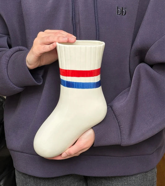Wandvase – Verlorene Socke