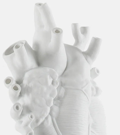 Vase coeur en porcelaine