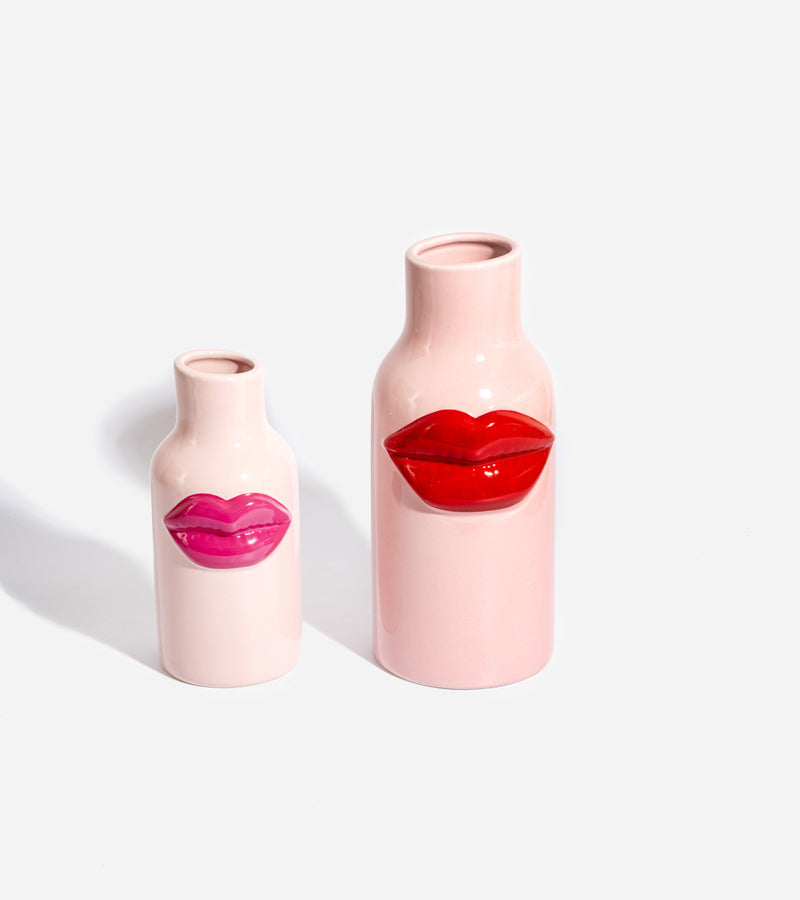 Vase lips keramik