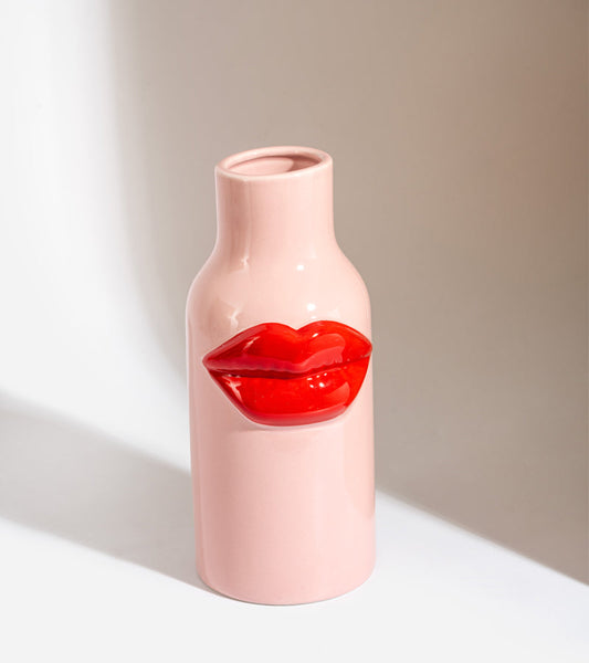 Vase lips keramik