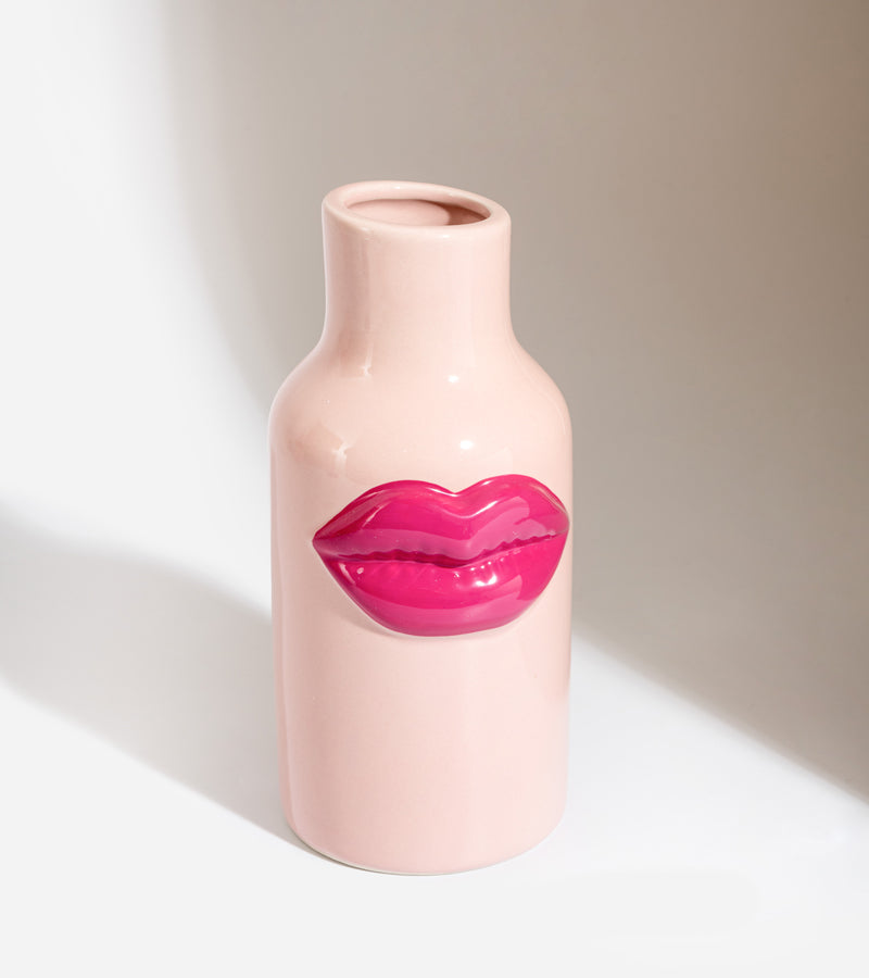 Vase lips keramik