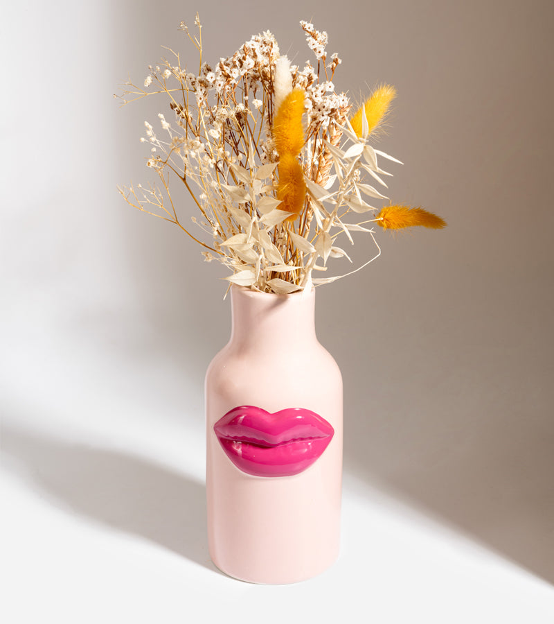 Vase lips keramik