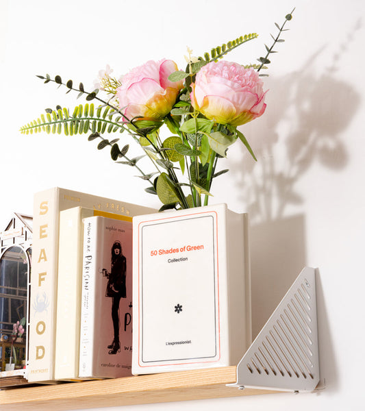 Vase buch 50 shades of green