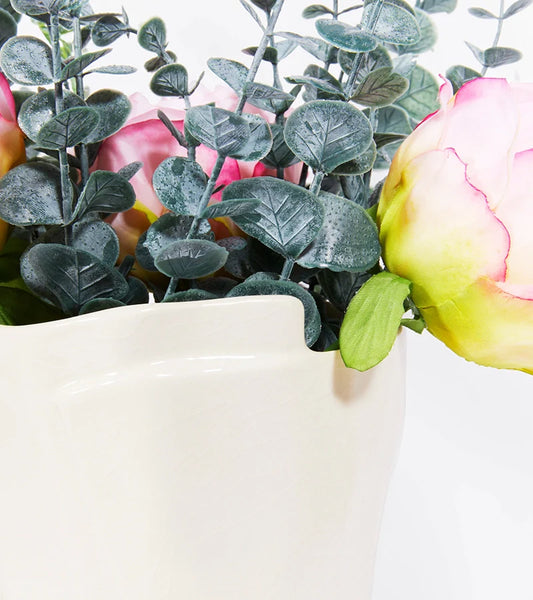 Vase schleife bouquet