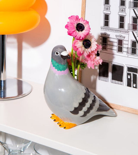 Vase taube