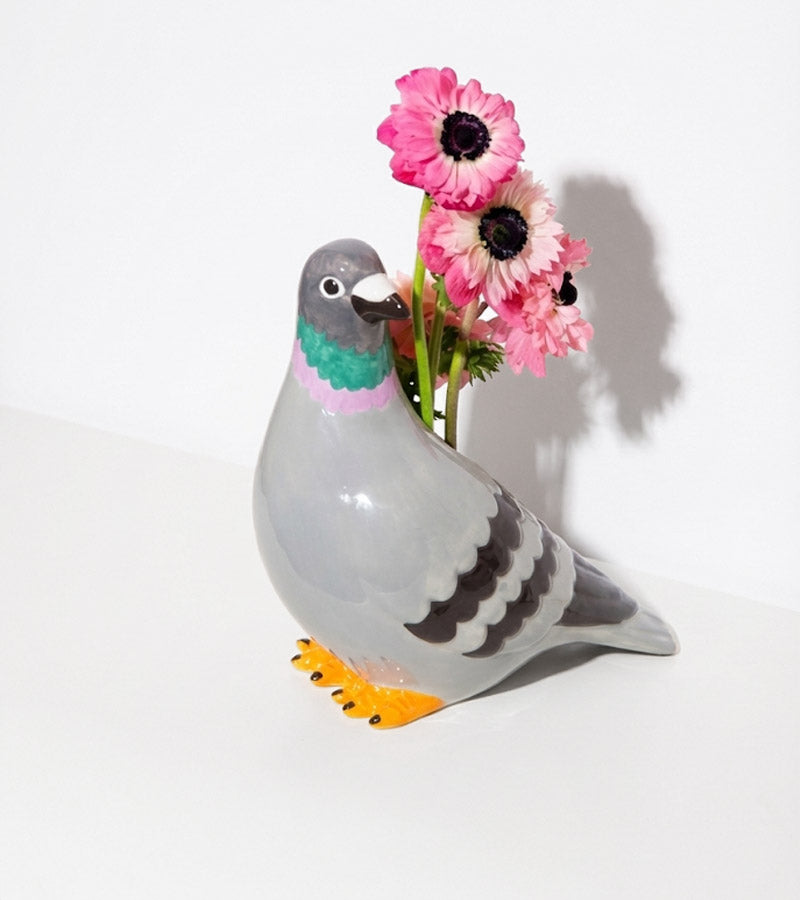 Vase taube