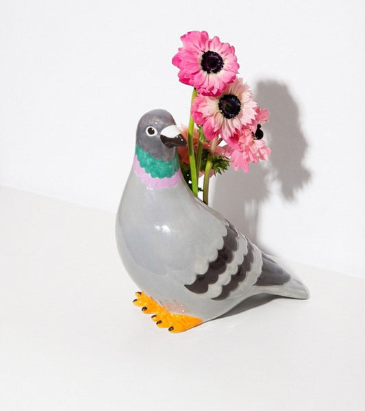 Vase taube