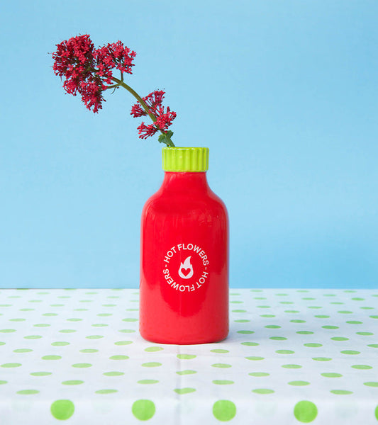 Vase hot sauce