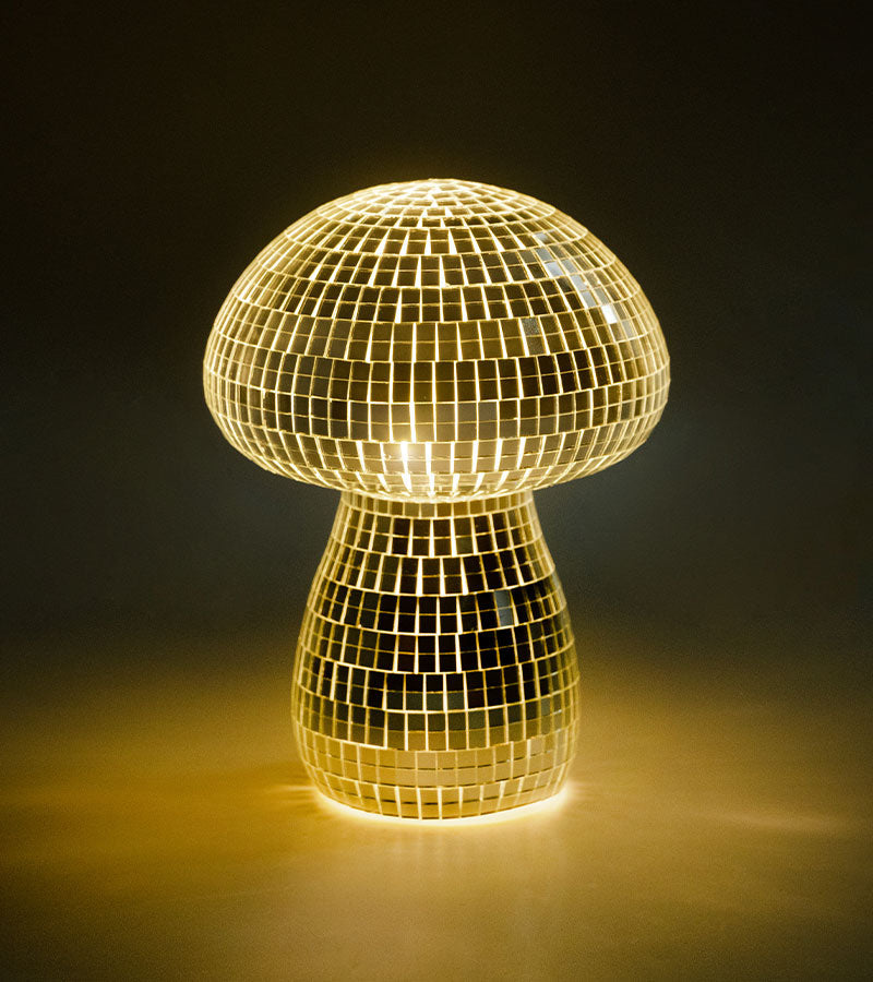 Nachtlicht disco pilz