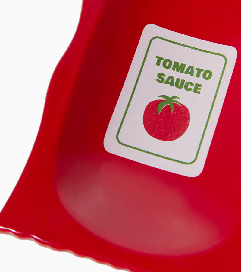 Taschenleerer ketchup
